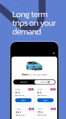 SPARK car sharing android App screenshot 3